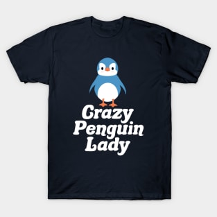 Crazy Penguin Lady T-Shirt